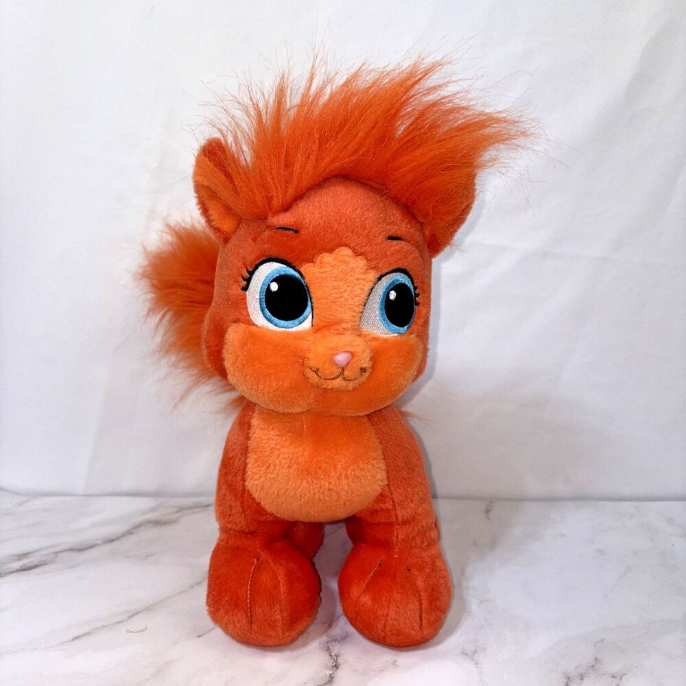 Disney Princess Palace Pets Treasure Ariel's Orange Cat Build A Bear Plush 12"
